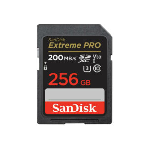 کارت حافظه SDXC سن دیسک Extreme Pro V30 کلاس 10 استاندارد UHS-I U3 سرعت 200mbps ظرفیت 256 گیگابایت